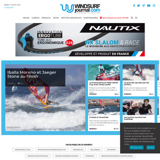 Windsurfjournal, le magazine du windsurf en ligne. News, vidÃ©os, matÃ©riel et communautÃ©