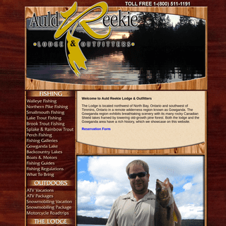 Ontario Walleye Fishing Auld Reekie Lodge