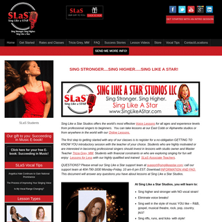 Singing Lessons & Vocal Training in East Cobb Georgia | Sing Like a Star