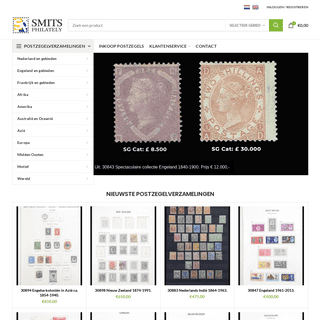 Smits Philately - Inkoop en verkoop van postzegelverzamelingen - Smits Filatelie