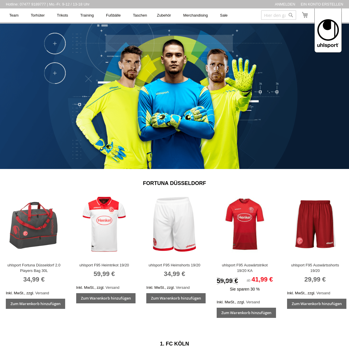 A complete backup of uhlsport-store.com
