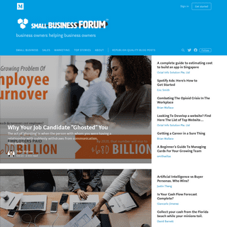 A complete backup of smallbusinessforum.co