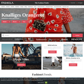 Fashiola.de - Kleidung online kaufen: vergleich und spar!