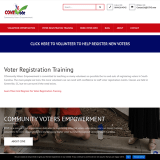 COVE – Community Voters Empowerment