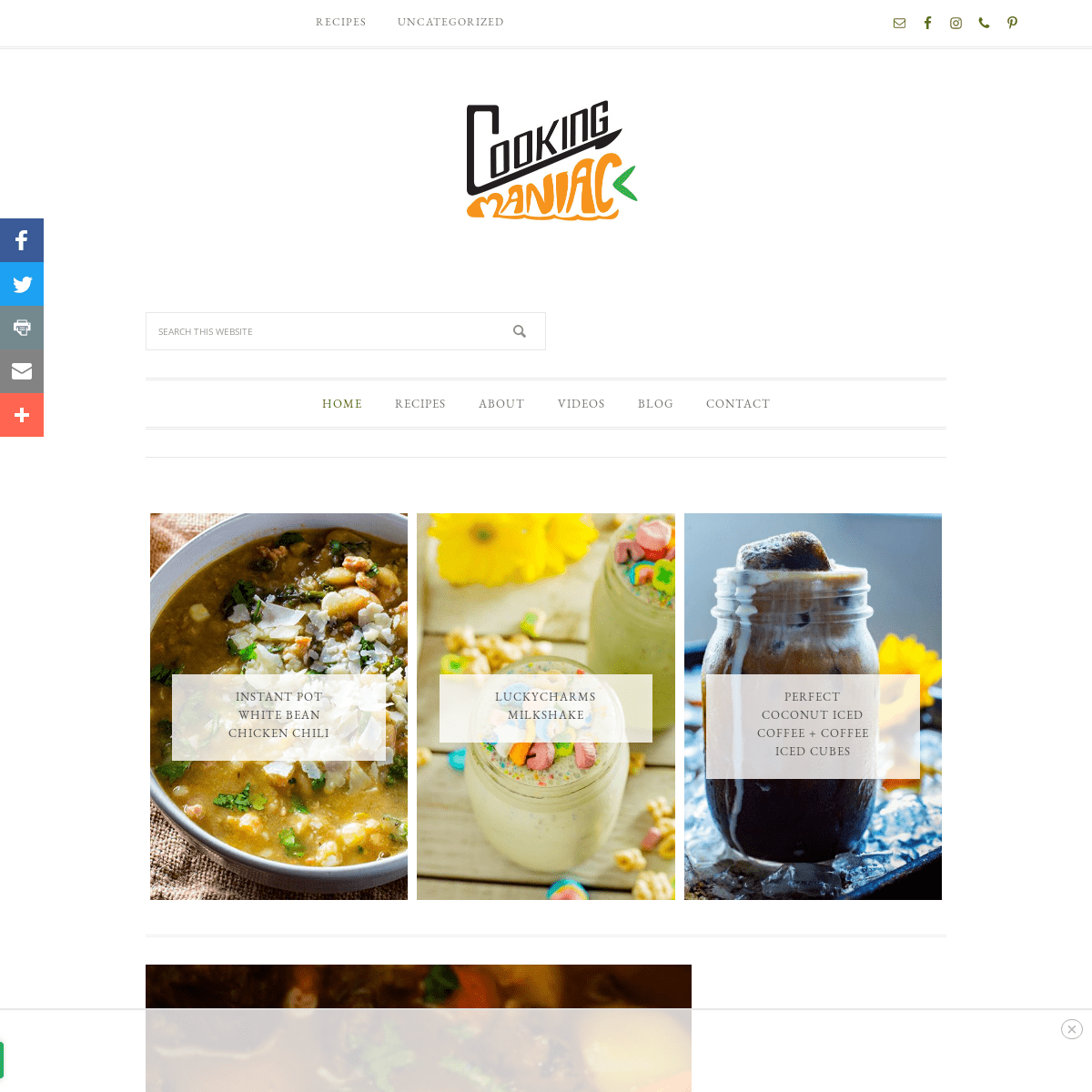 A complete backup of cookingmaniac.com