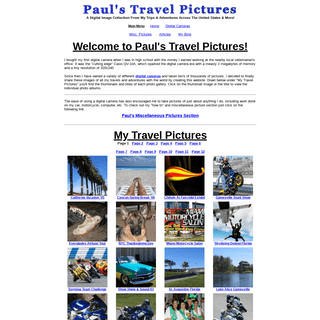 Paul's Travel Pictures - Digital Pictures, Information & Reviews From My Trips & Adventures