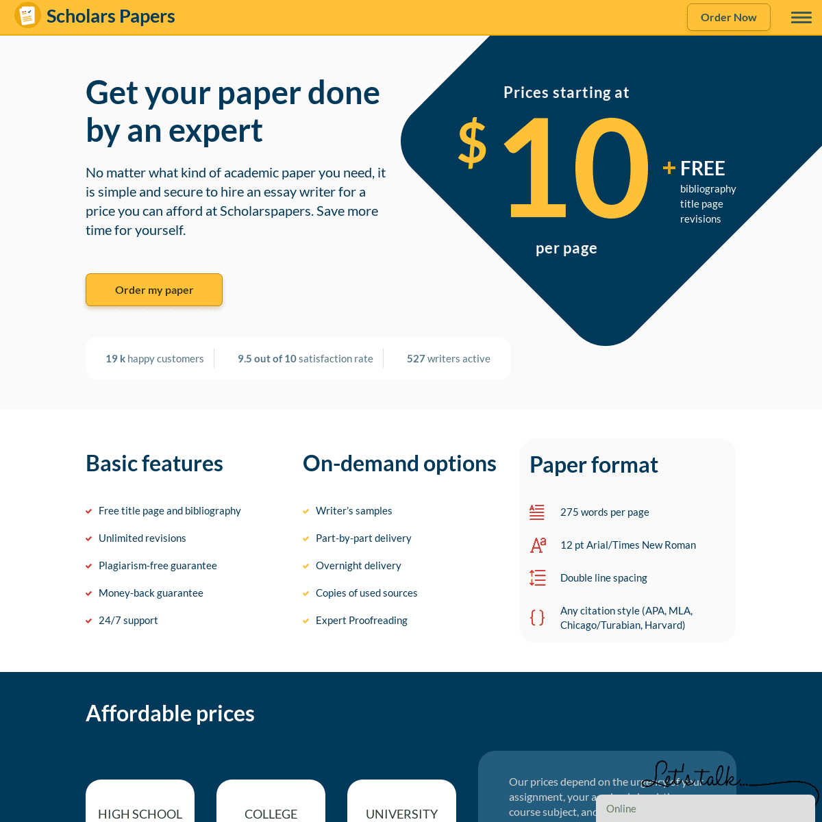 Scholarspapers – Premium Course Guide
