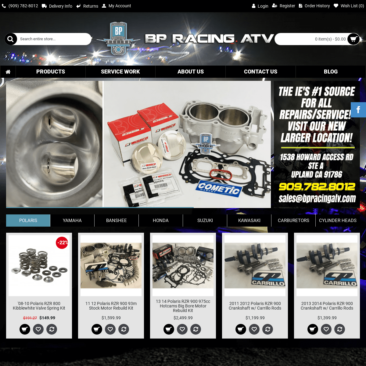 BP Racing ATV | Motor Engine Rebuild Kits | ATV Parts