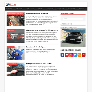 Kfz.net Autoblog - Das Magazin für Autonews und Autobilder