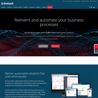 Bonitasoft | open-source Business Process Automation platform | BPM