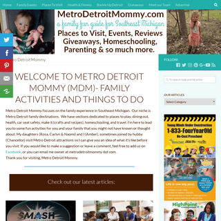Metro Detroit Mommy ⋆ Metro Detroit Mommy