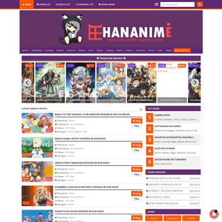 HanaNime | Download Anime Subtitle Indonesia