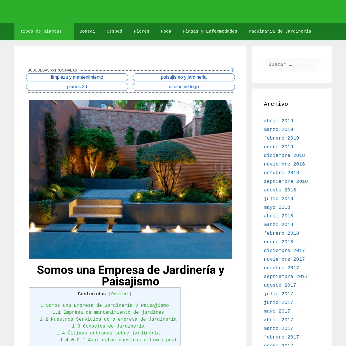 Empresa de Jardinería y Paisajismo |Como-plantar.org