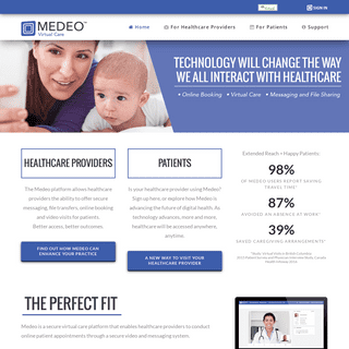 Medeo Virtual Care - Empowering Providers - Connecting Patients