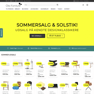 Tilbud & Udsalg på designermøbler • Køb design møbler hos Olai Furniture