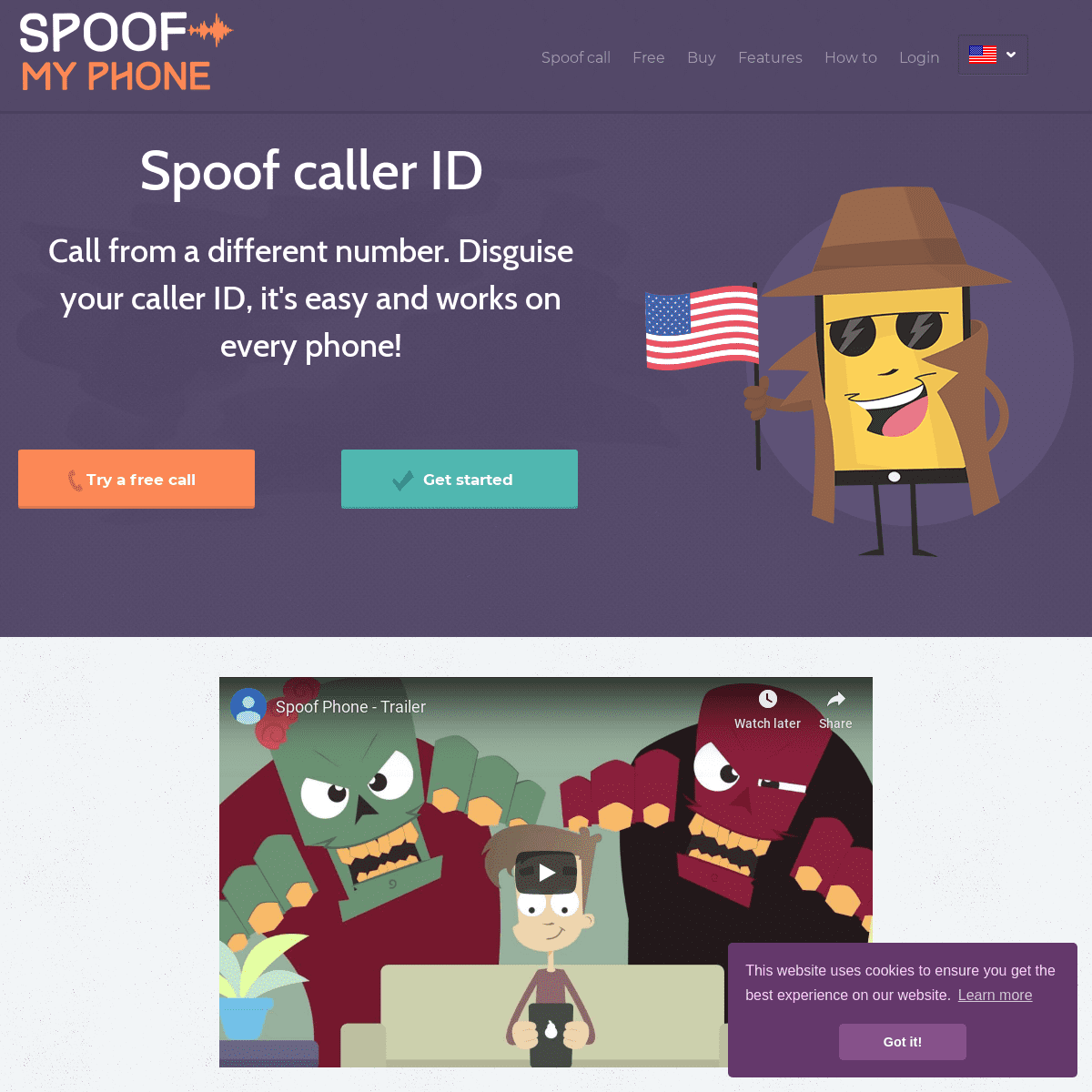 Spoof caller ID | Spoofing phone calls, voice spoof & record calls