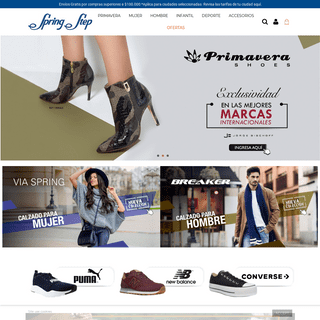 Zapatos y Accesorios Online | Tienda oficial - Springstep.com
