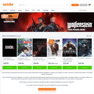 Voidu - Digital Gaming Platform
