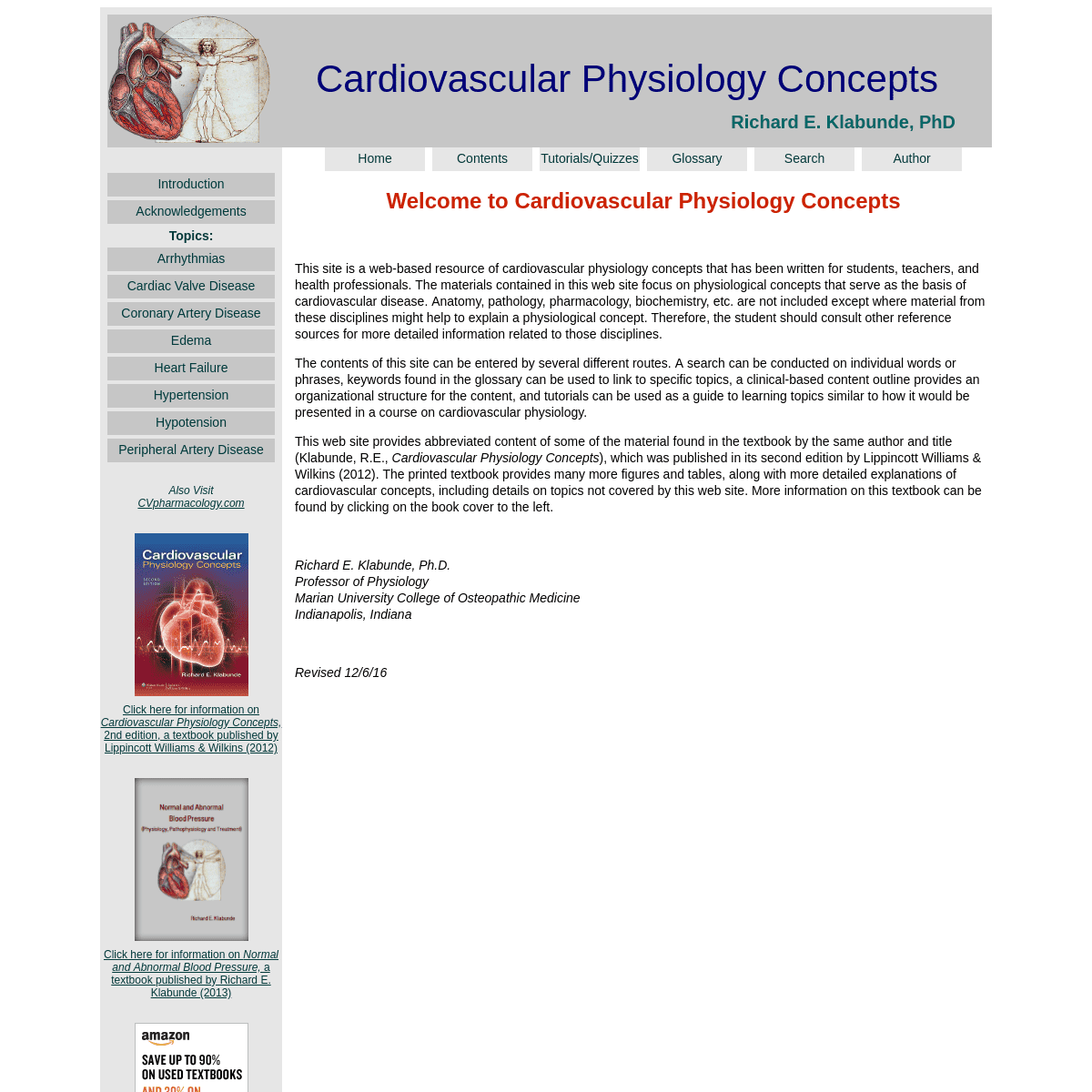 A complete backup of cvphysiology.com