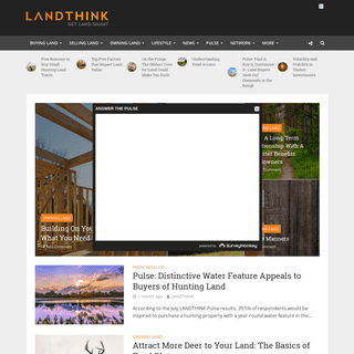Land Investing Advice for Land Investors & Land Professionals - LANDTHINK