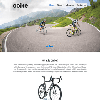 Bicycle Store | Road & Mountain | Online - Obike
