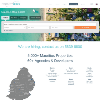 Find your property in Mauritius | Propertycloud.mu