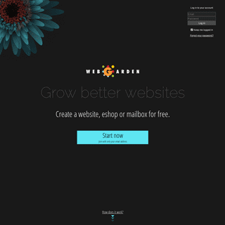 Create a website for free | Webgarden