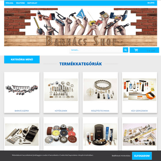 Barkács Shop Webáruház