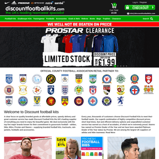 Cheap Football Team Kits | Discount Football Kits | Football Kit Suppliers