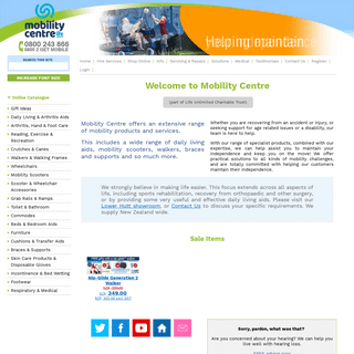 Mobility Aids and Equipment | Mobility Scooters | Wheelchairs | NZ