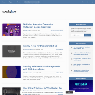 Speckyboy Design Magazine - Design News, Resources & Inspiration