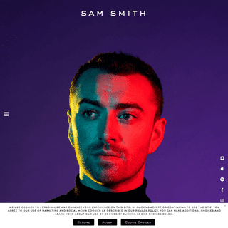 Sam Smith | Home - Sam Smith