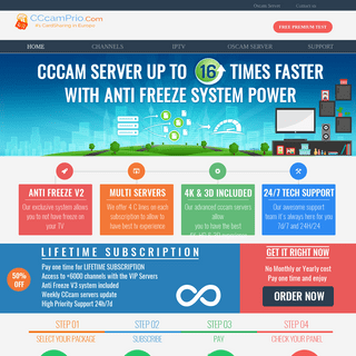 CCcam Server - Best CCcam Server and IPTV Server Europe