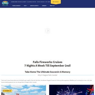 Hornblower Niagara Cruises | Niagara Falls Tours & Boat Rides