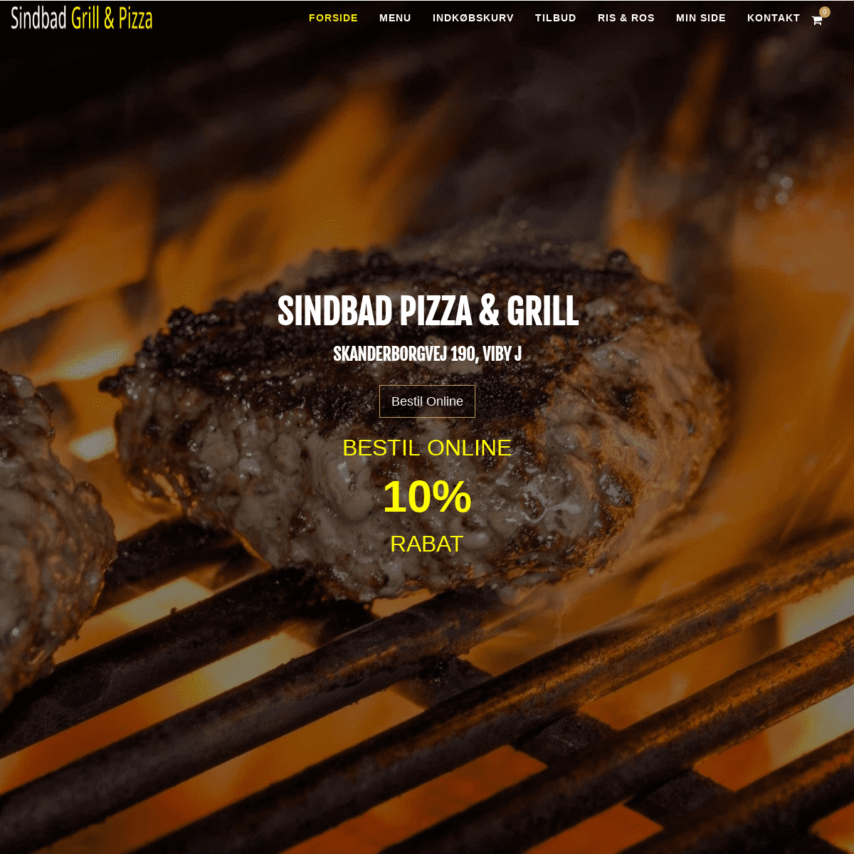 Sindbad Pizza & Grill - Pizza i Aarhus - Pizza Restaurant & Take Away - Online Bestilling