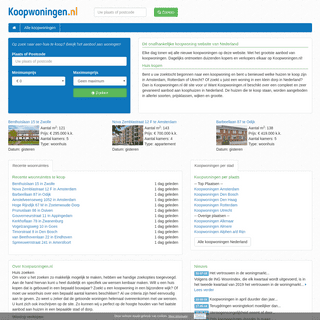 A complete backup of koopwoningen.nl