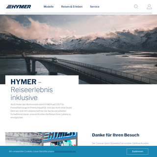 A complete backup of hymer.com