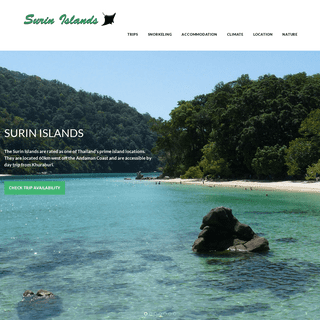 Surin Islands - Tourist information, snorkeling day & multiday trips