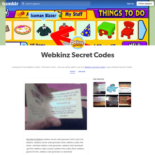 Webkinz Secret Codes