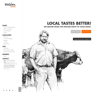 Homepage - Walden Local Meat Co.