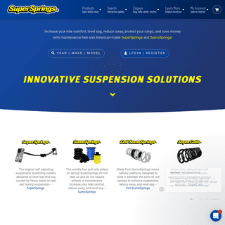 SuperSprings® International, Inc. | Innovative Suspension Solutions