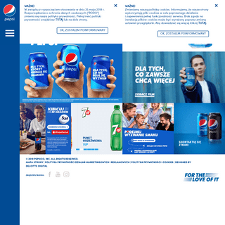 WejdÅº do Å›wiata Pepsi, odkryj unikalny smak i zacznij Å¼yÄ‡ chwilÄ…!