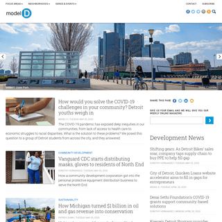 Model D Home -- Detroit's Online News Magazine