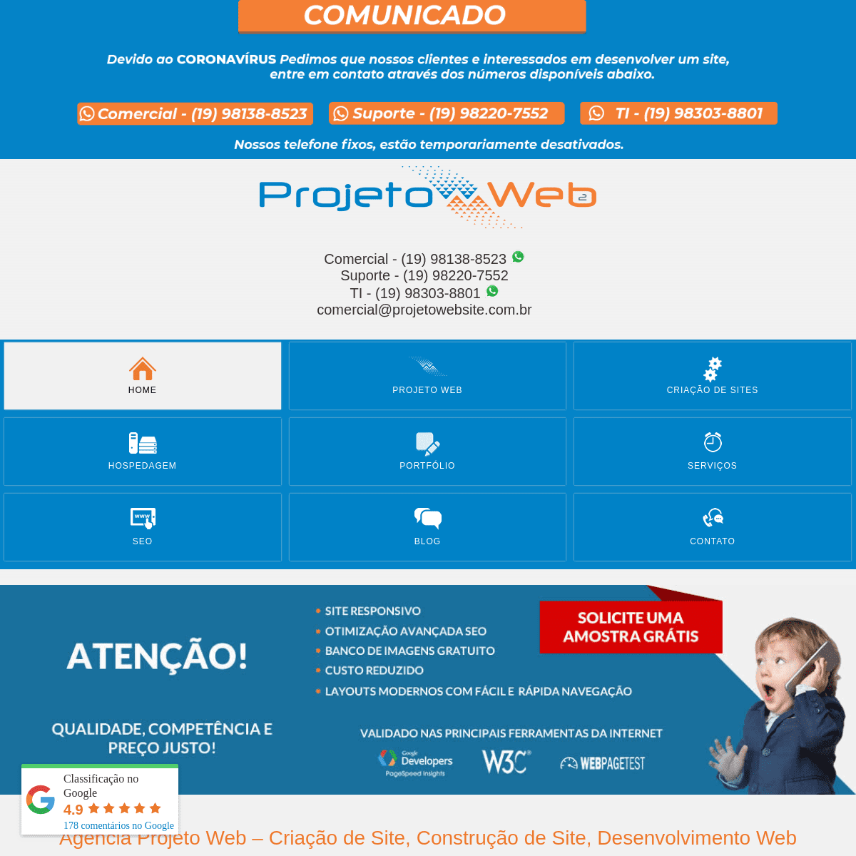 A complete backup of projetowebsite.com.br