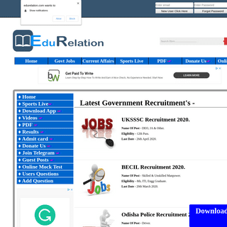 A complete backup of edurelation.com