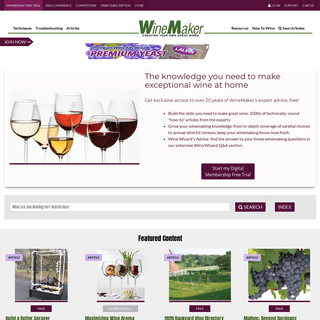 A complete backup of winemakermag.com