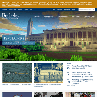 Home - University of California, Berkeley