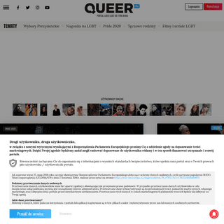 Queer.pl - portal ludzi LGBT
