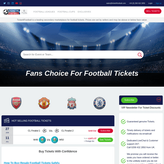 A complete backup of ticket4football.com