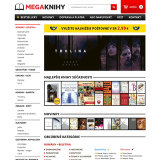 MegaKnihy.sk - LevnÃ© Knihy Online - Megaknihy.sk